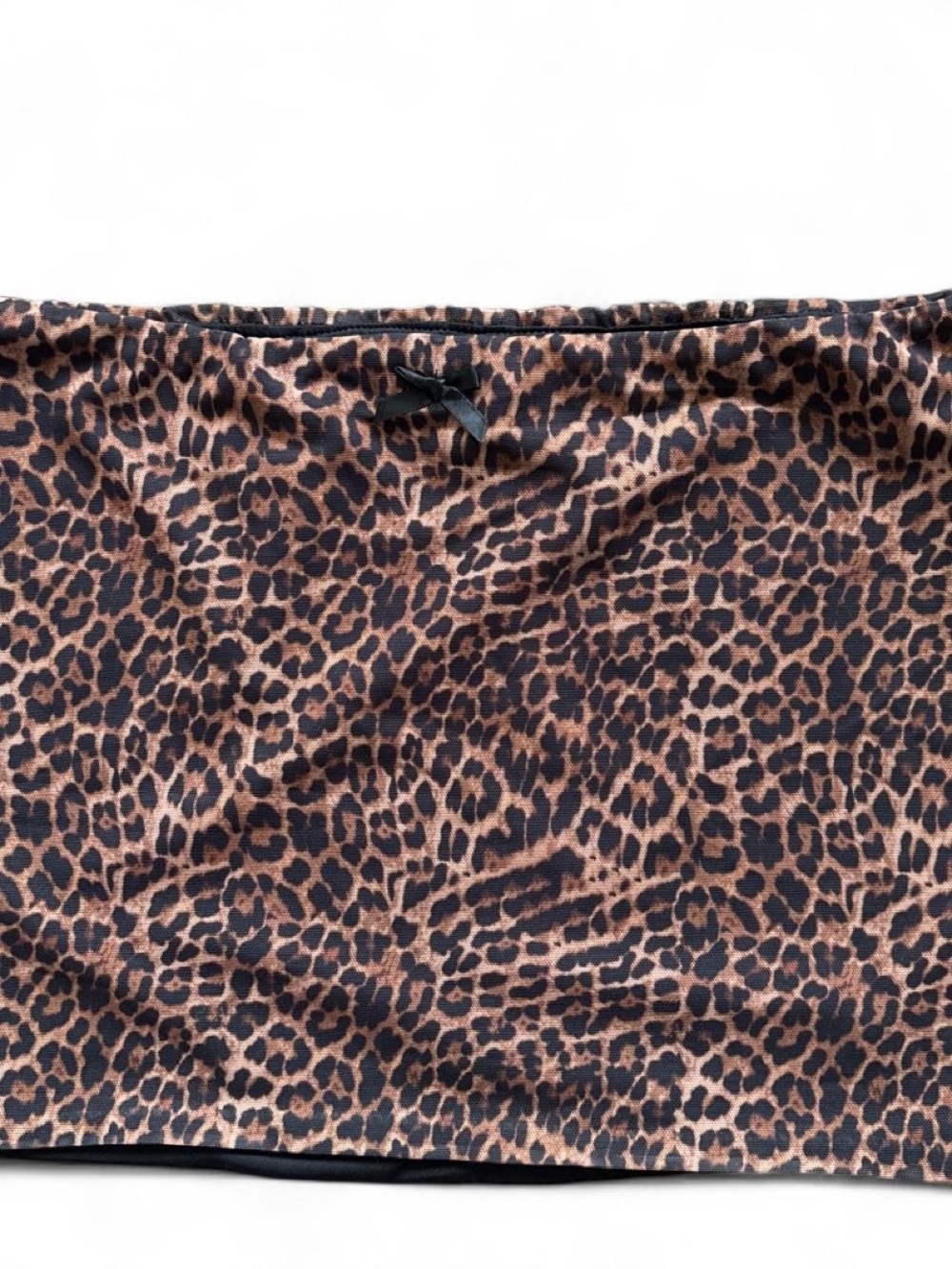 Edikted Leopard Print Two-Piece Cami Top & Mini Skirt Set - Brown/Black - Picture 2 of 5